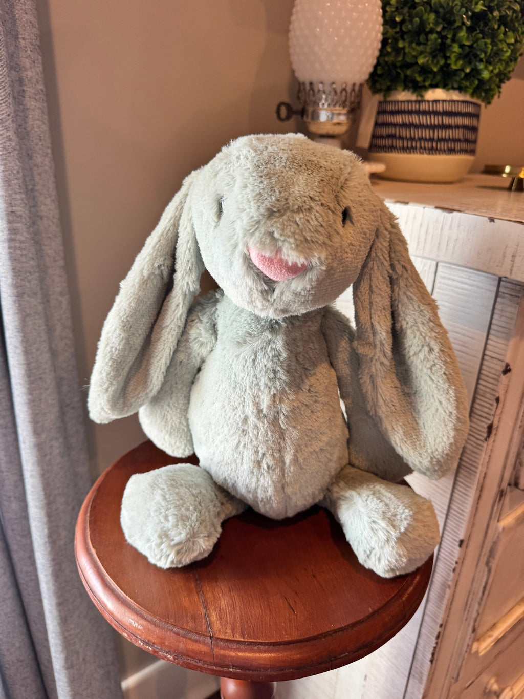 Bunny with Embroidered Ear