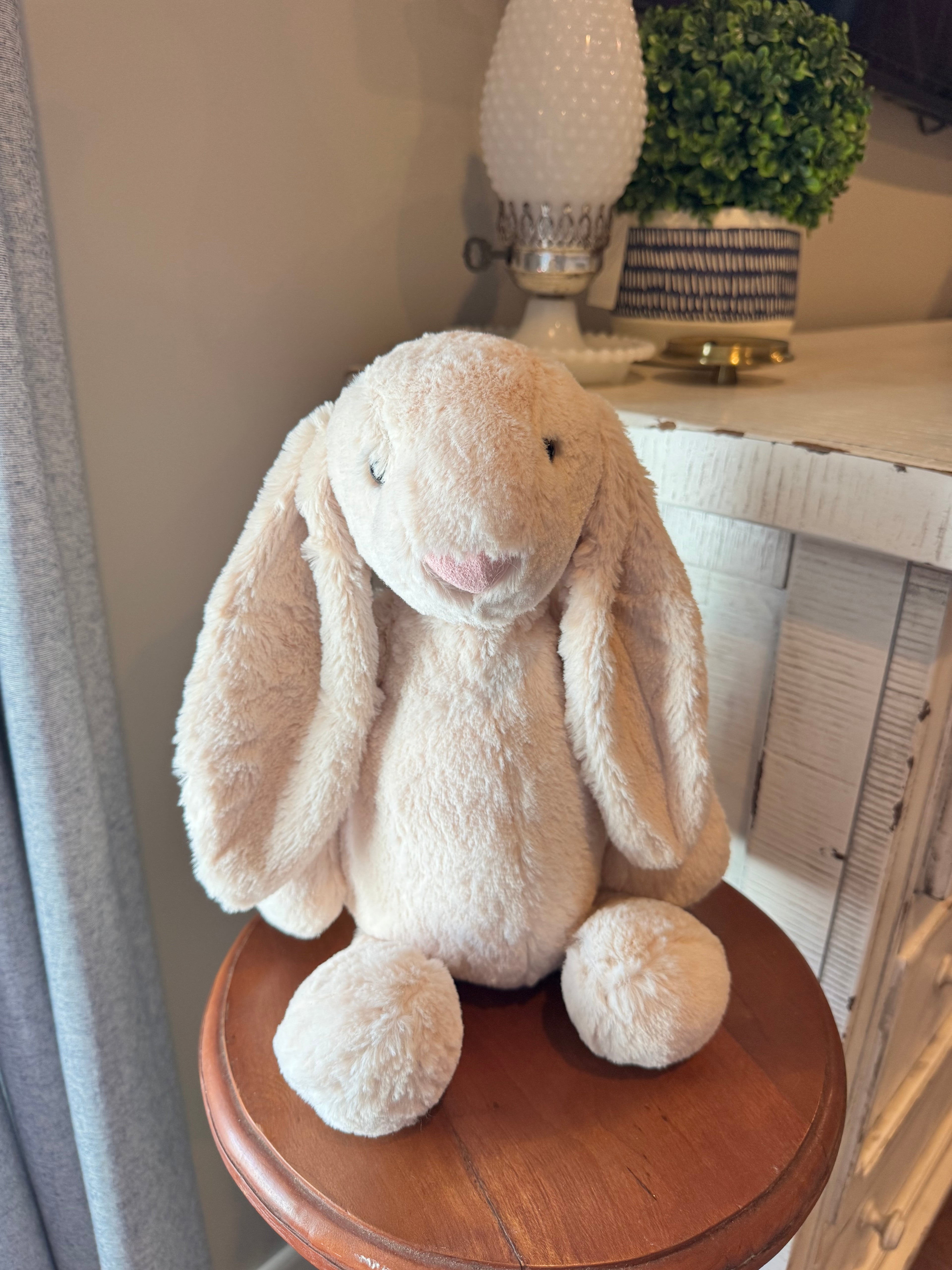 Bunny with Embroidered Ear