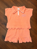 Zipper Scalloped Set