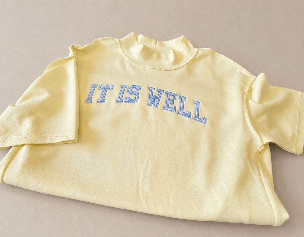 Short Sleeve Mockneck