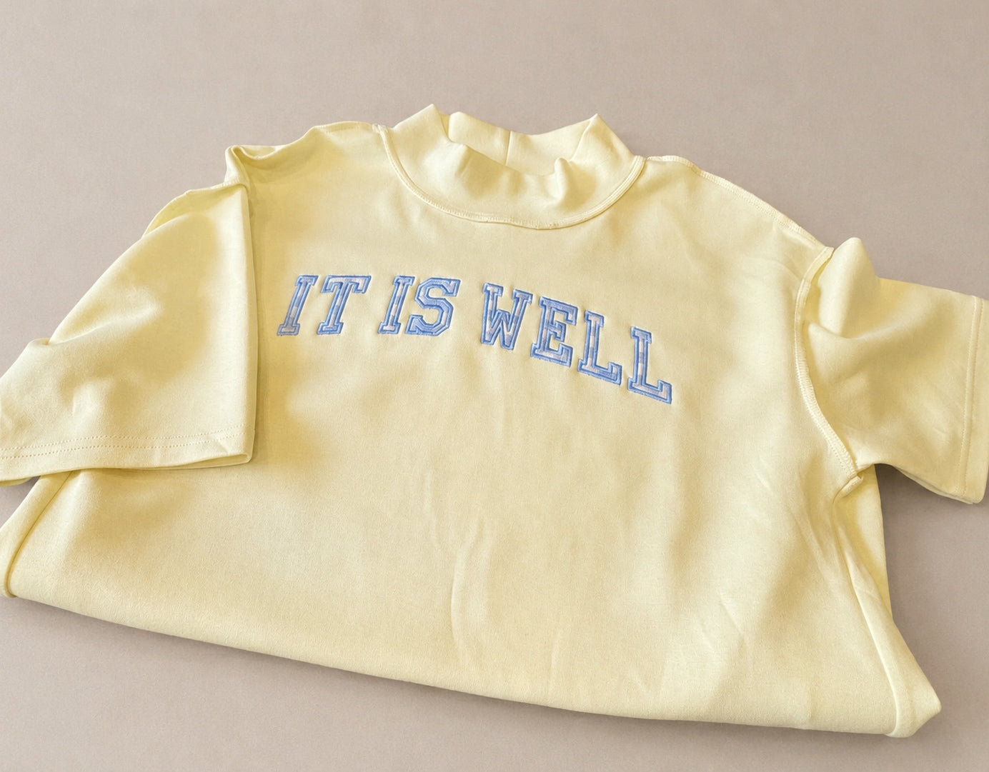 Short Sleeve Mockneck