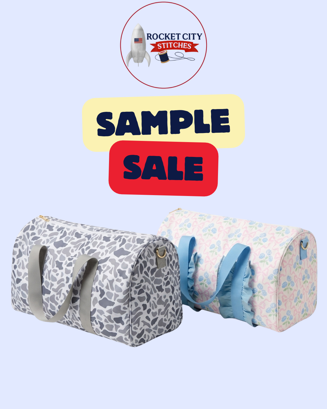 DUFFLE BAG SAMPLE SALE