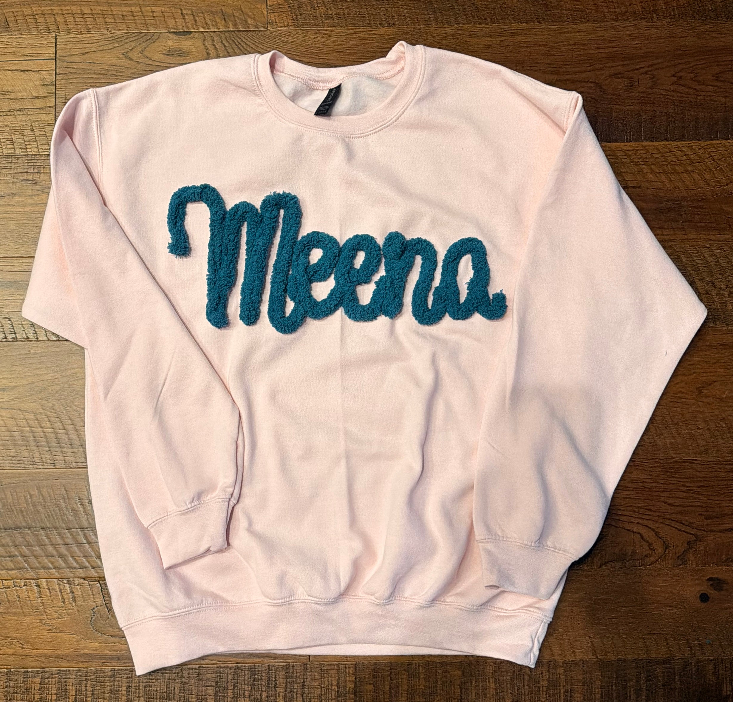 Custom Yarn Embroidered Crewneck
