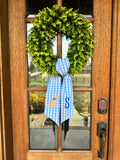 Golden Retriever Wreath Sash