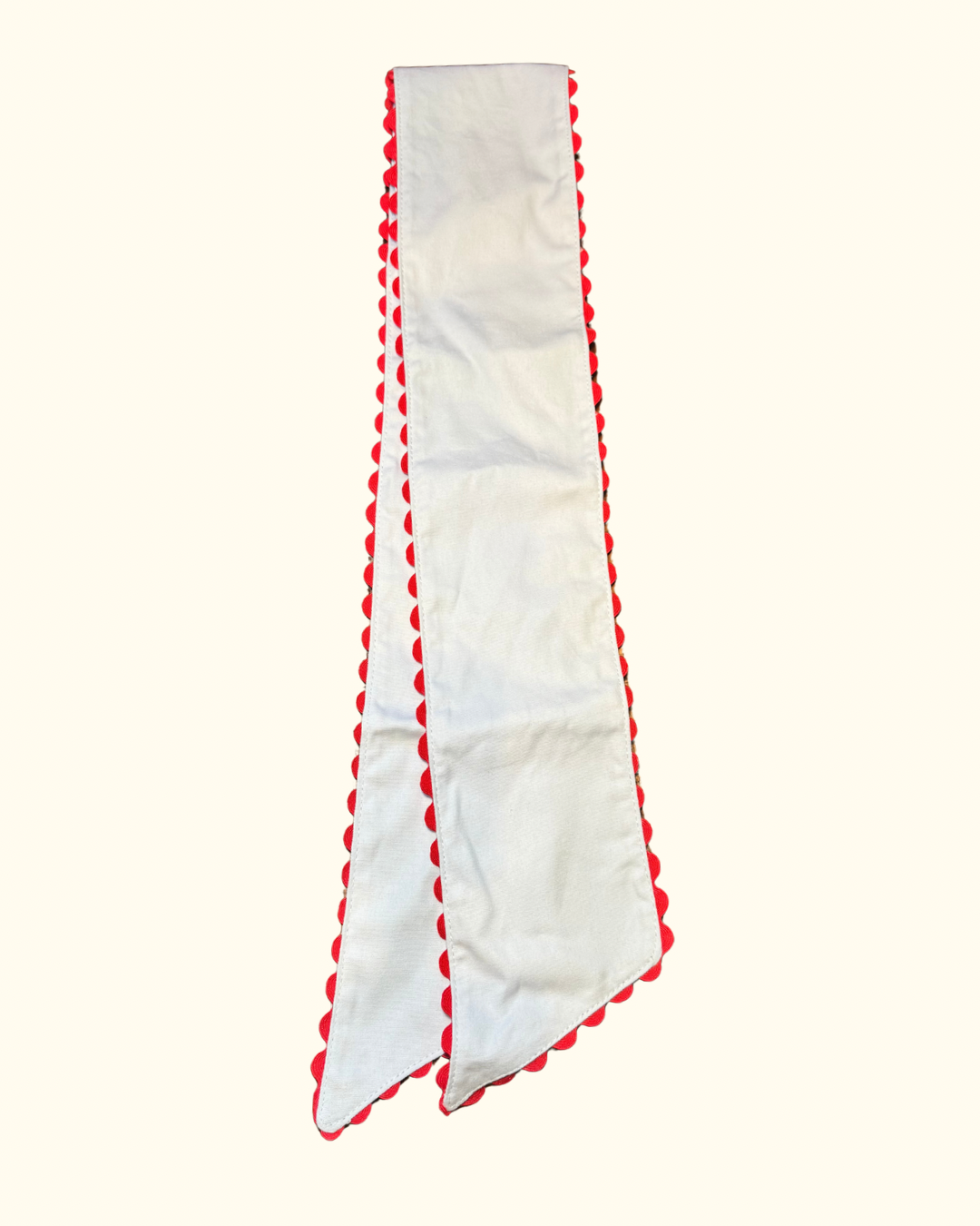 Braves Wreath Sash with Applique Initial