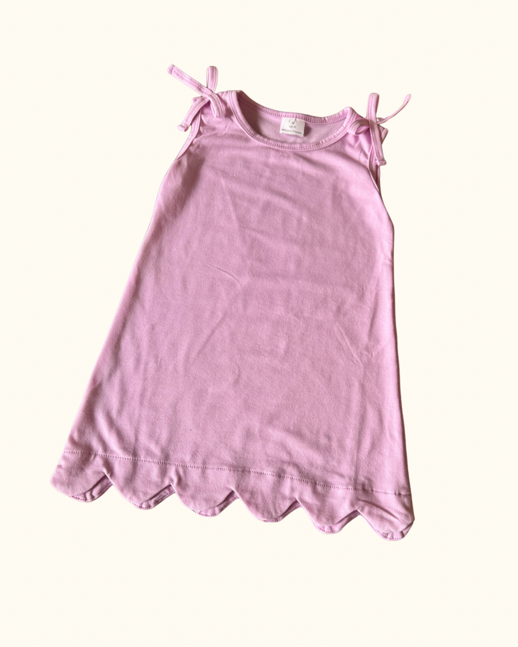 Scalloped Dress (Lavender)